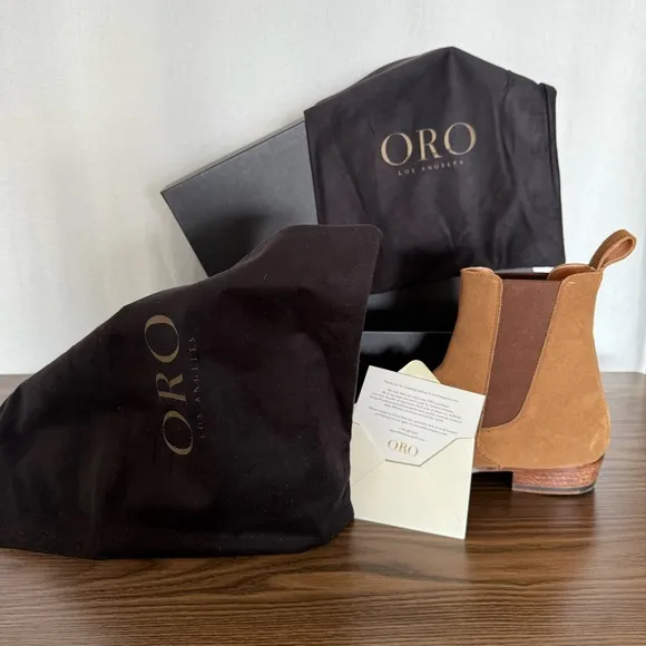 ORO The Damian Granada Chelsea Boots Brown Sz 12