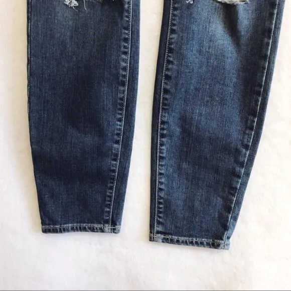 Paige Light Wash Verdugo Ankle Skinny Jeans
