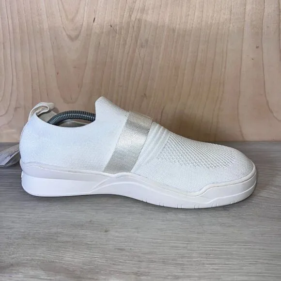 Pajar Canada Yina White Slip-on Casual Sneakers PJ-S20206 Women's 7-7.5