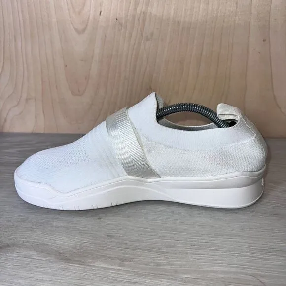 Pajar Canada Yina White Slip-on Casual Sneakers PJ-S20206 Women's 7-7.5