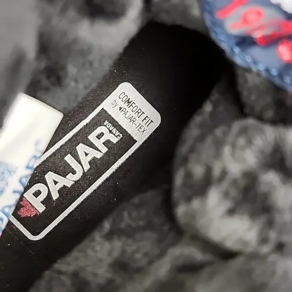 PAJAR Youth Black Winter Waterproof  Boots Velcro Insulated Rated -30c Size US 1
