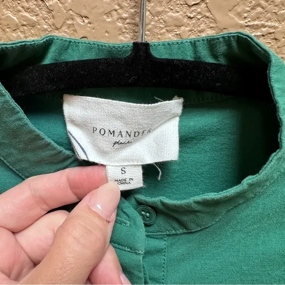 Palmander Place Palm Green Chelsea Dress size small
