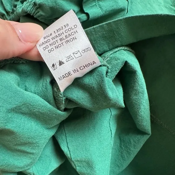 Palmander Place Palm Green Chelsea Dress size small