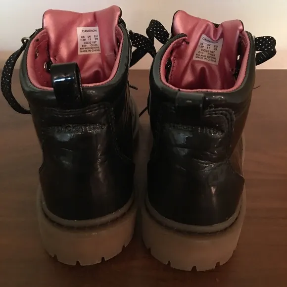 Patent Leather kids street wear boots