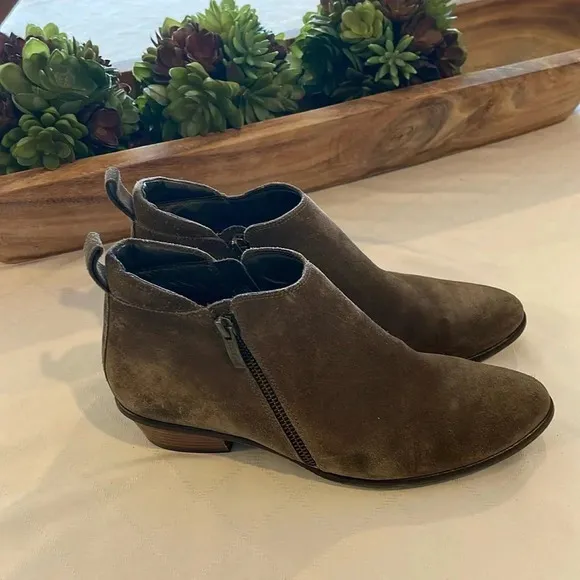 Paul Green Jillian Ankle Bootie suede boots UK women’s 6.5 US women’s size 9 EUC