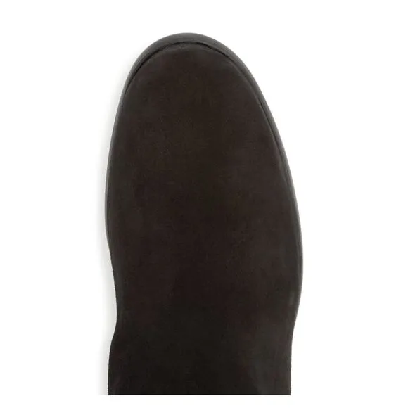 PAUL GREEN Womens Black Nola Round Toe Block Heel Leather Heeled Boots 3.5