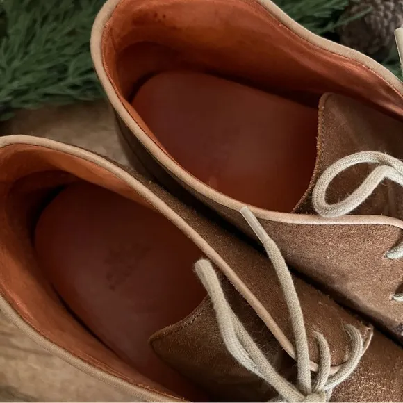 Peter Millar Chukka Suede Tan Lace Up Boots Size 11 M