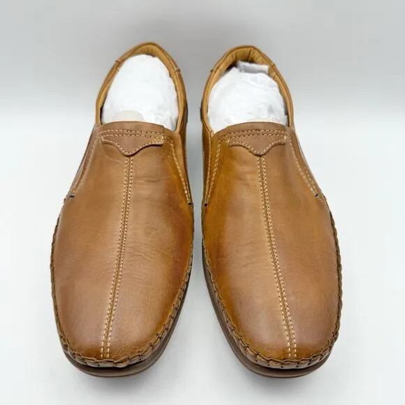 Pikolinos Mens San Telmo Slip On Loafer EU 41 US 8 Brown Leather NWOB
