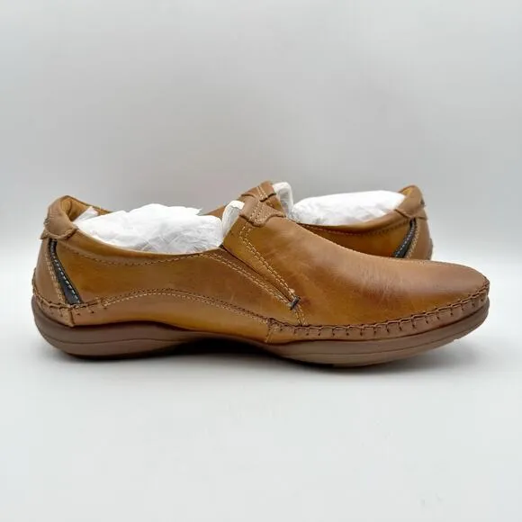 Pikolinos Mens San Telmo Slip On Loafer EU 41 US 8 Brown Leather NWOB