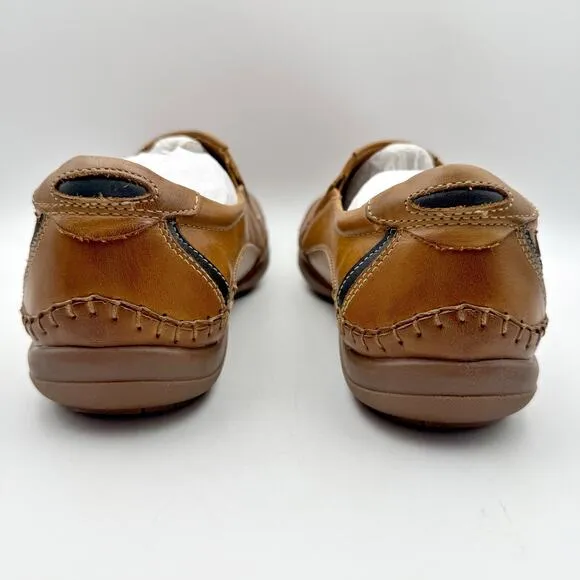 Pikolinos Mens San Telmo Slip On Loafer EU 41 US 8 Brown Leather NWOB
