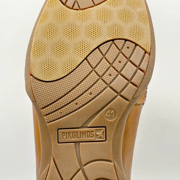 Pikolinos Mens San Telmo Slip On Loafer EU 41 US 8 Brown Leather NWOB