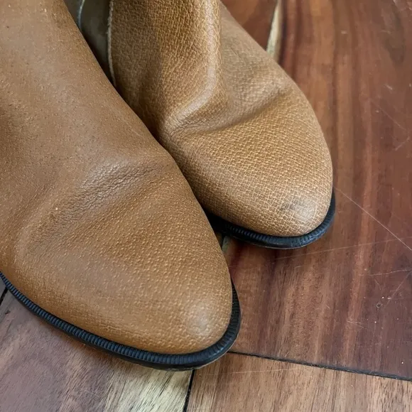 Privilege 5.5 Italian Western Boho Style Boots Made In Italy Leather