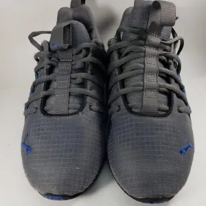Puma Axelion Sneakers RIP 193279-02, Grey, Blue, Black, 5.5C - Back to School