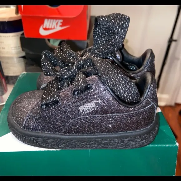 Puma Basket Heart Glamour Toddler's Shoes