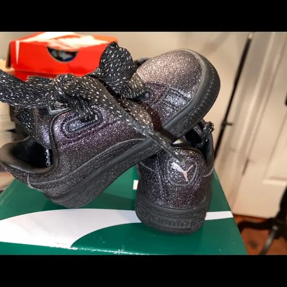 Puma Basket Heart Glamour Toddler's Shoes