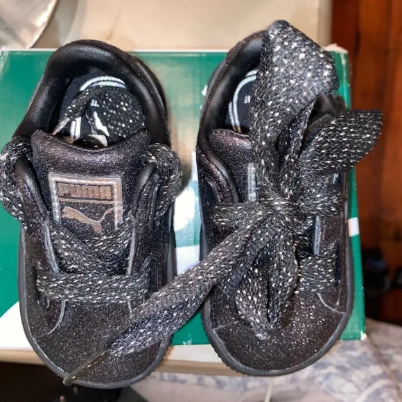 Puma Basket Heart Glamour Toddler's Shoes