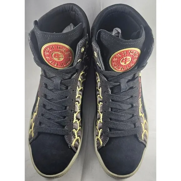 Puma Men's First Round Chinese New Year Rare Sneakers Black/Gold/Red