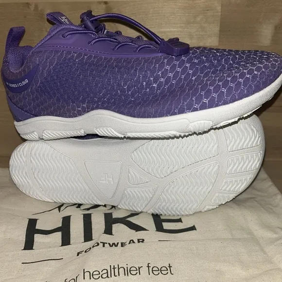 Purple Hike footwear Theora Ergonomic Nonslip Barefoot Shoes sneaker EU 36