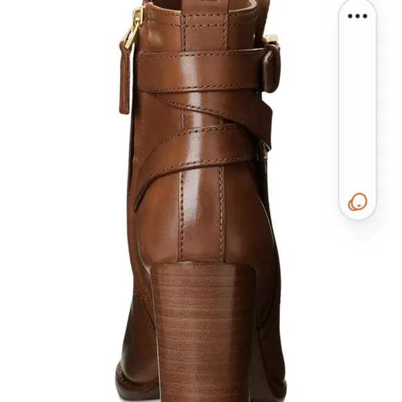 Ralph Lauren booties ( Leather )