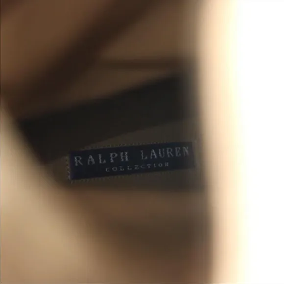 Ralph Lauren purple Label Boots.whiskey leather.Size 39 . Made In Italy