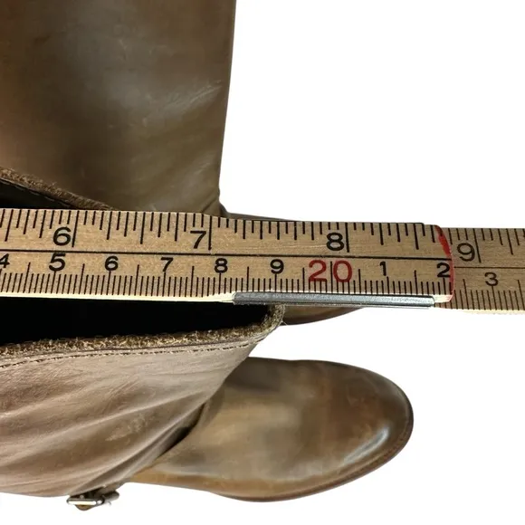 Ralph Lauren Vintage Tan Leather Boots