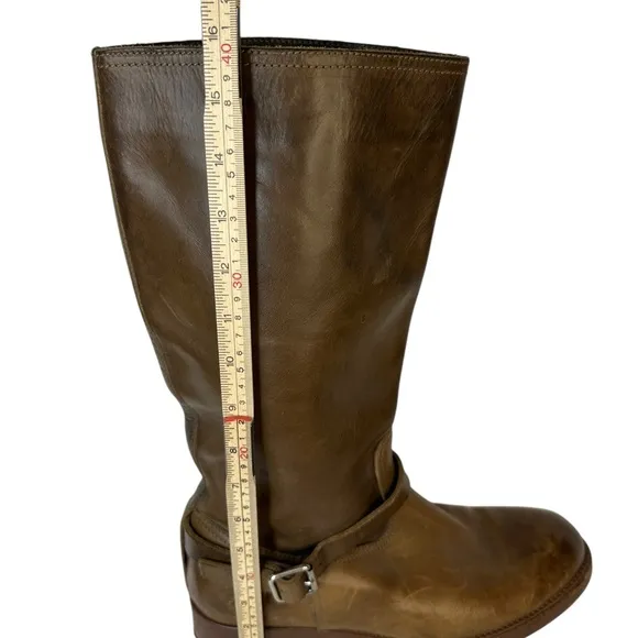Ralph Lauren Vintage Tan Leather Boots