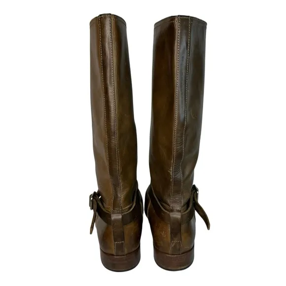 Ralph Lauren Vintage Tan Leather Boots