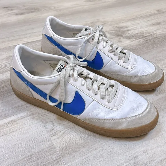Rare Nike Killshot 2 White Soar Blue Athletic Sneakers /432997-116 / Men’s Sz 12