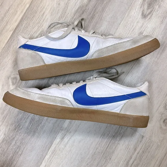Rare Nike Killshot 2 White Soar Blue Athletic Sneakers /432997-116 / Men’s Sz 12