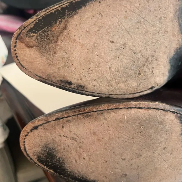 Rare Vintage Nocona Black Cherry Western Cowboy Boots Men's