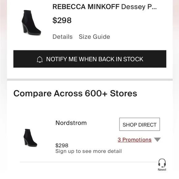 Rebecca Minkoff Dessey Platform Suede Boots