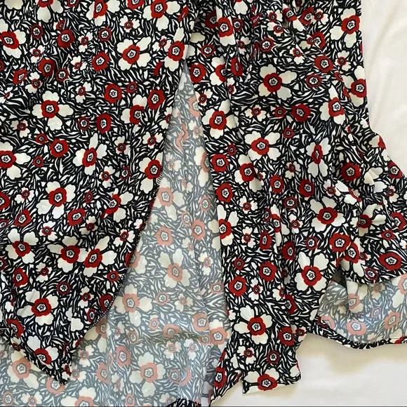 Rebecca Minkoff Reiana Floral Midi Skirt, NWT