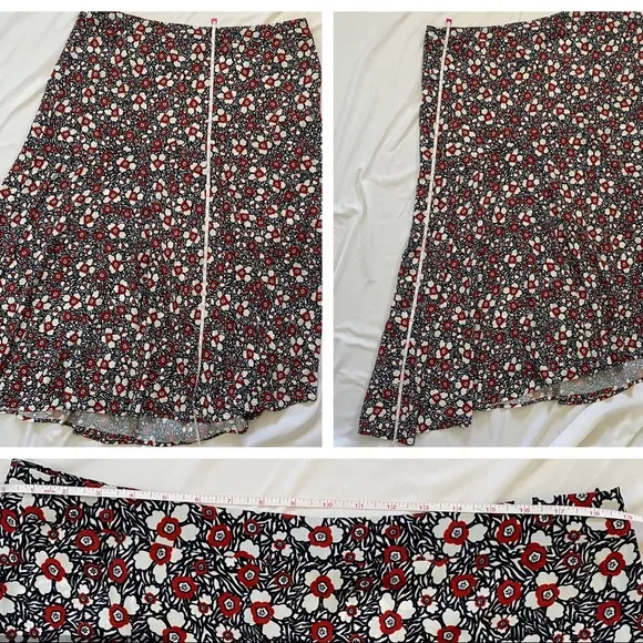 Rebecca Minkoff Reiana Floral Midi Skirt, NWT