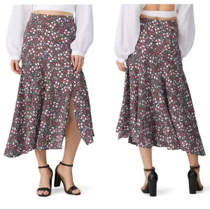 Rebecca Minkoff Reiana Floral Midi Skirt, NWT
