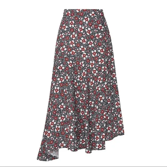 Rebecca Minkoff Reiana Floral Midi Skirt, NWT