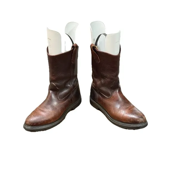 Red Wing Boots Pecos Pull-on Soft Toe Size 10 1133 Made in USA Work Boots EUC