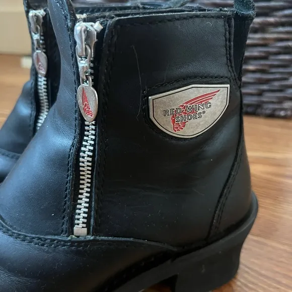 Red Wing Double Zip Moto Boots