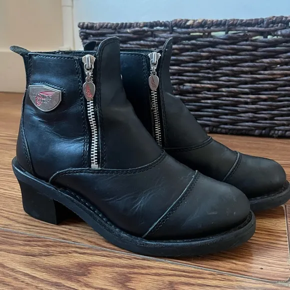 Red Wing Double Zip Moto Boots
