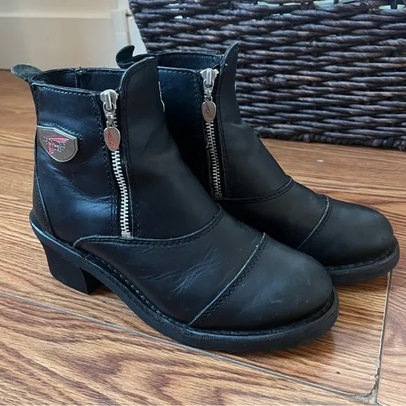 Red Wing Double Zip Moto Boots