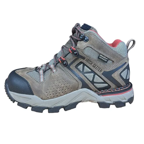 Red Wing Irish Setter Shoes 83212 Crosby Hiking Outdoors Work Boots Women’s 7.5