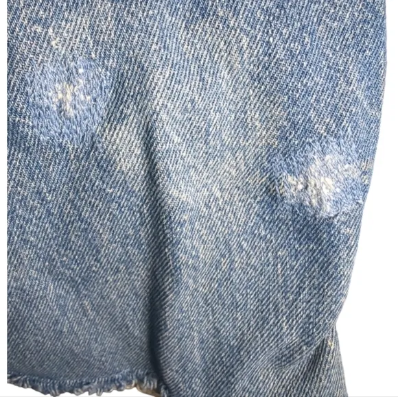 RE/DONE x Levi’s Reconstruction High Waist Denin Mini Skirt Size 27