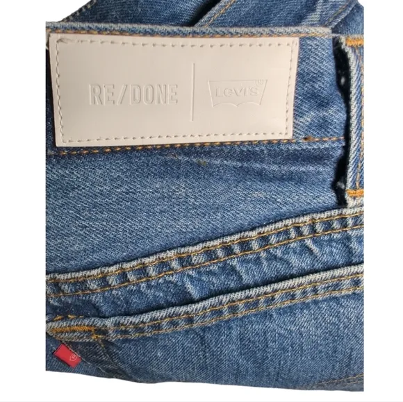 RE/DONE x Levi’s Reconstruction High Waist Denin Mini Skirt Size 27