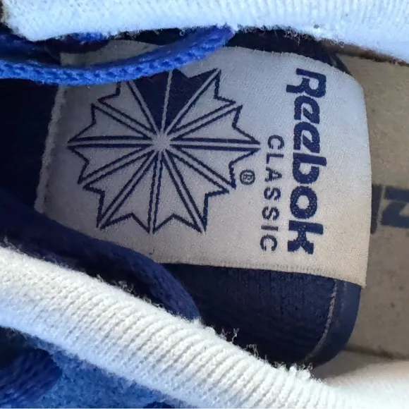 Reebok Classics Royal Blue Sneakers Men's Size 8.5