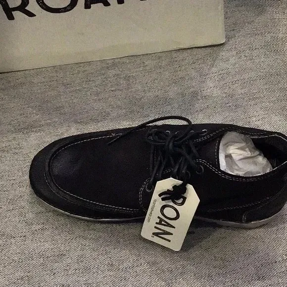 ROAN By BED|STU Tobias Black Oiled Suede Chukka Boots Size 8.5