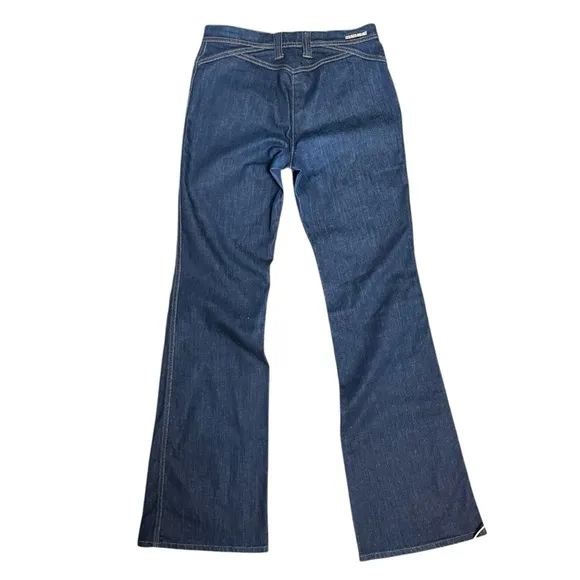 Roberto Cavalli Dark Wash Bootcut Jeans - Timeless Glam with Iconic Details