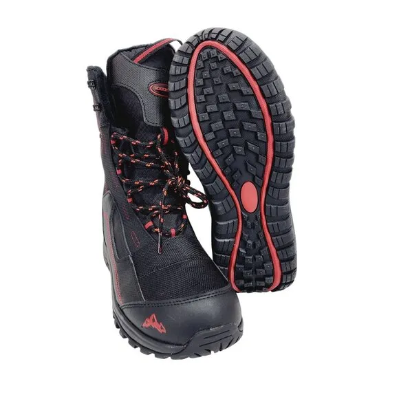 Rockmark Winter Snow Boots Men's Sz 7 Black Outdoor Warm Mid Calf Waterproof New