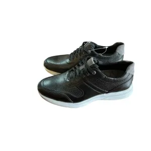 Rockport Leather Sport Sneakers Shoes Mens NEW US 7 M Lace Up Casual Black