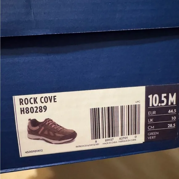 Rockport Rock Cove Lace-Up tennis shoes sneaker hiking outdoor support H80289