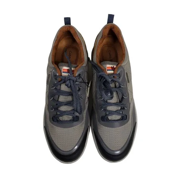 ROCKPORT Womens 10 COBB HILL Skylar Waterproof Sneaker in Gray NEW