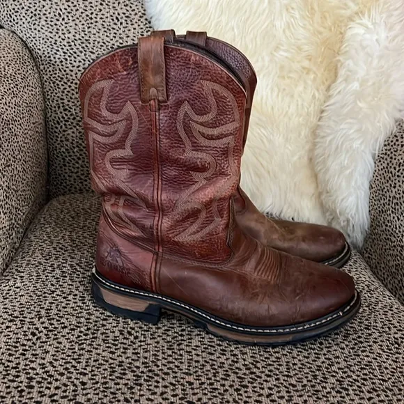 Rocky brown leather boots - size 13W